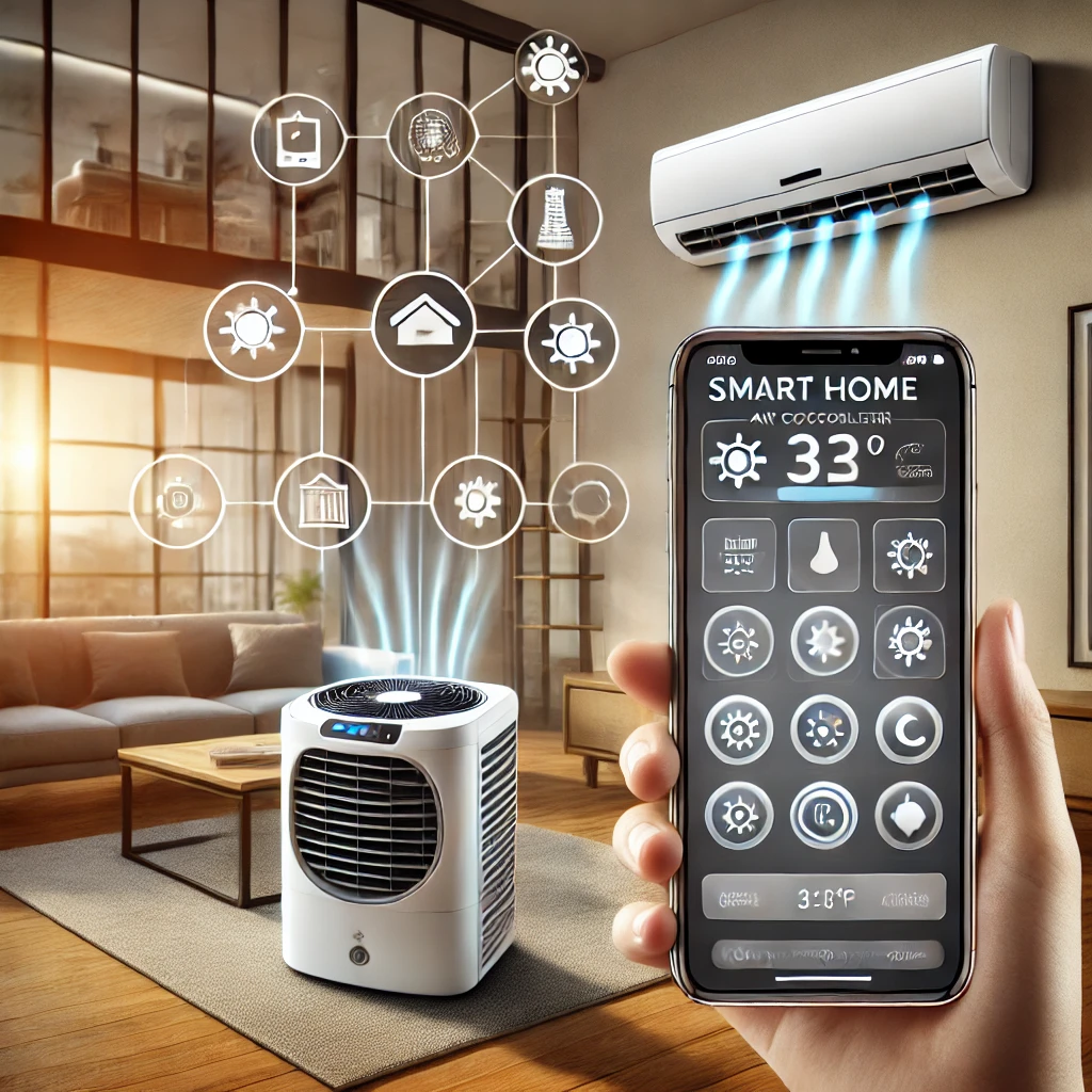 کنترل کولر آبی با موبایل و هوشمندساز WiFi