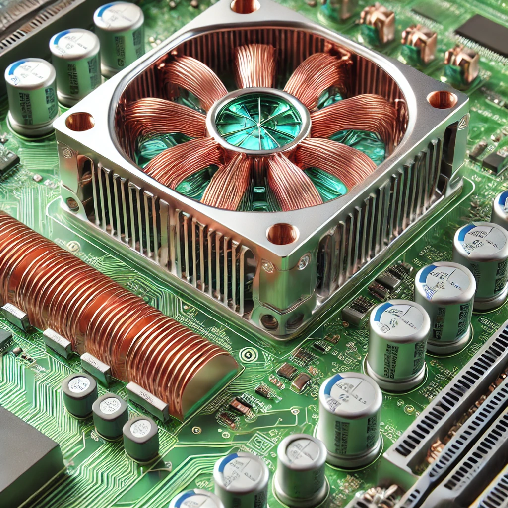طراحی جریان هوا برای کاهش دمای PCB