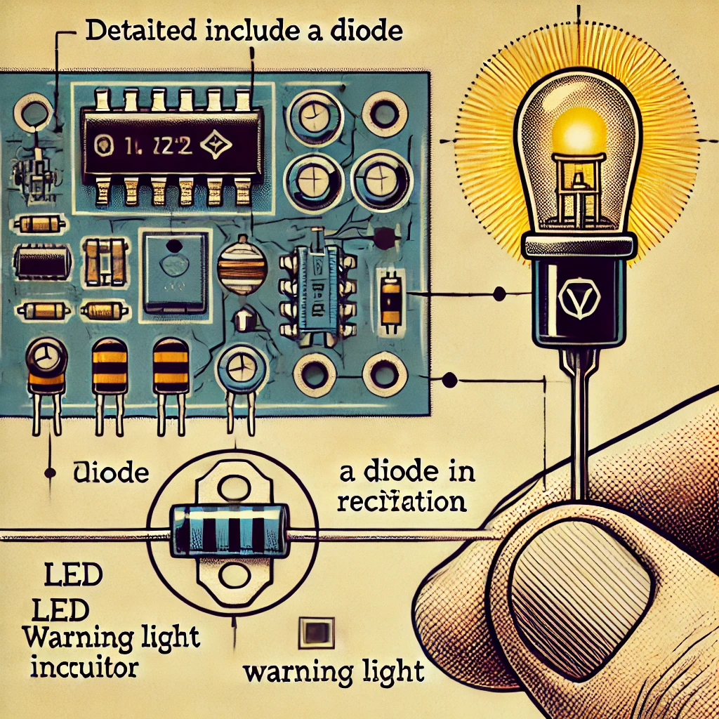 تفاوت دیود و LED 