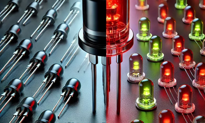 تفاوت دیود و LED